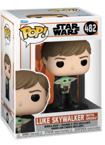 Фигура FUNKO POP! LUKE SKYWALKER WITH GROGU - STAR WARS: THE MANDALORIAN